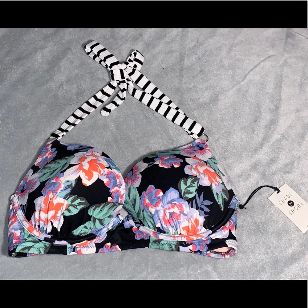 Shade & Shore Floral Bikini Top